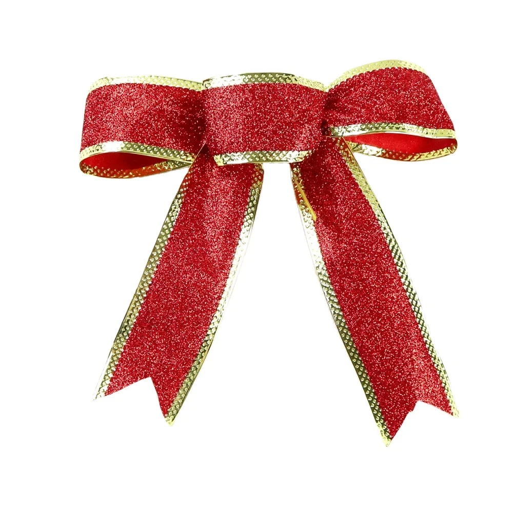 Christmas Bows For Gifts Stretch Loop bow for Chocolate Box Packing/Satin Ribbon Bow