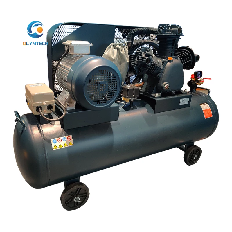 500L 1000L 4HP 5.5HP OEM belt drive air compressor stable air compressor belt driven air compressor