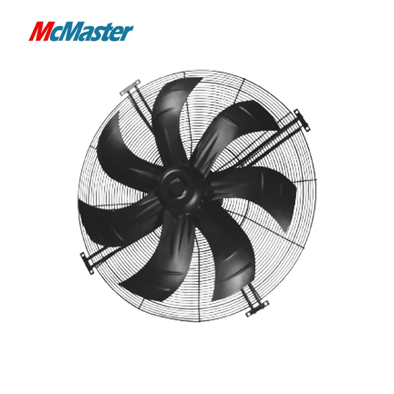 220V 380V Blow Suction Air Cooling EC Exhaust Industrial Ventilation Axial Fan for Factory