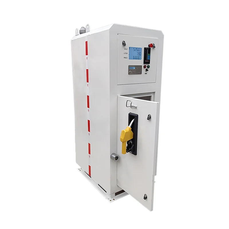 Philippine 500L Portable Micro Gas Station Containerized Fuel Tank Refueling Dispenser Mini Fuel Station