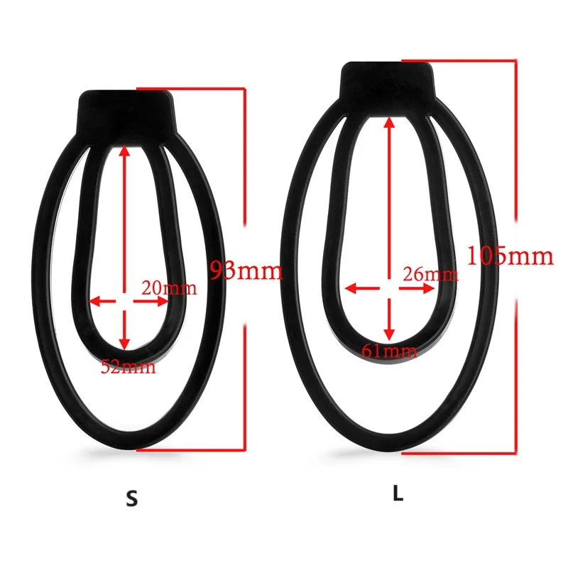 Male Chastity Device Penis Clip Male Chastity Cage Penis Clamp for Men