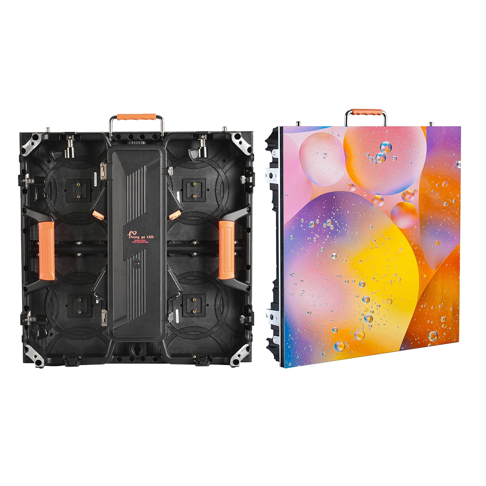 Full Color P2.9 Led Screen Panel Matrix Indoor Stage Video Wall Concert Event Rental 45° Aluminum Cabinet LED Display