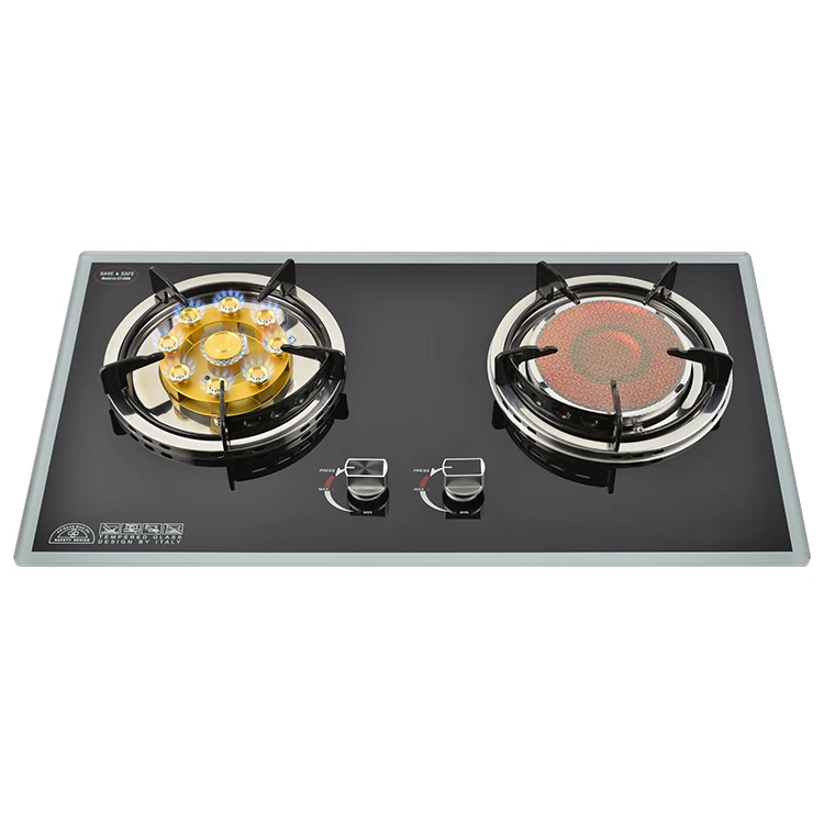 Wholesale custom dual burner infrared blaze gas stove