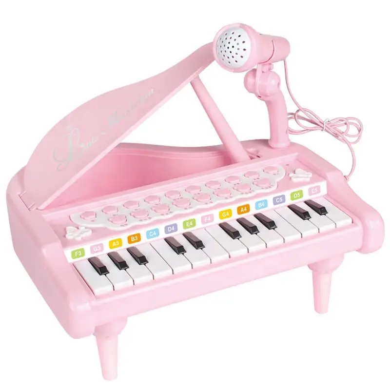 Multifunctional Flexible 24 Keys Piano Toy Keyboard For Toddlers Birthday Gift Toy
