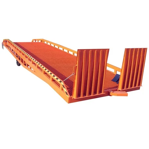 8000kg Capacity Loading And Unloading Container Ramp Dock Plate For Truck Fixed Ramps