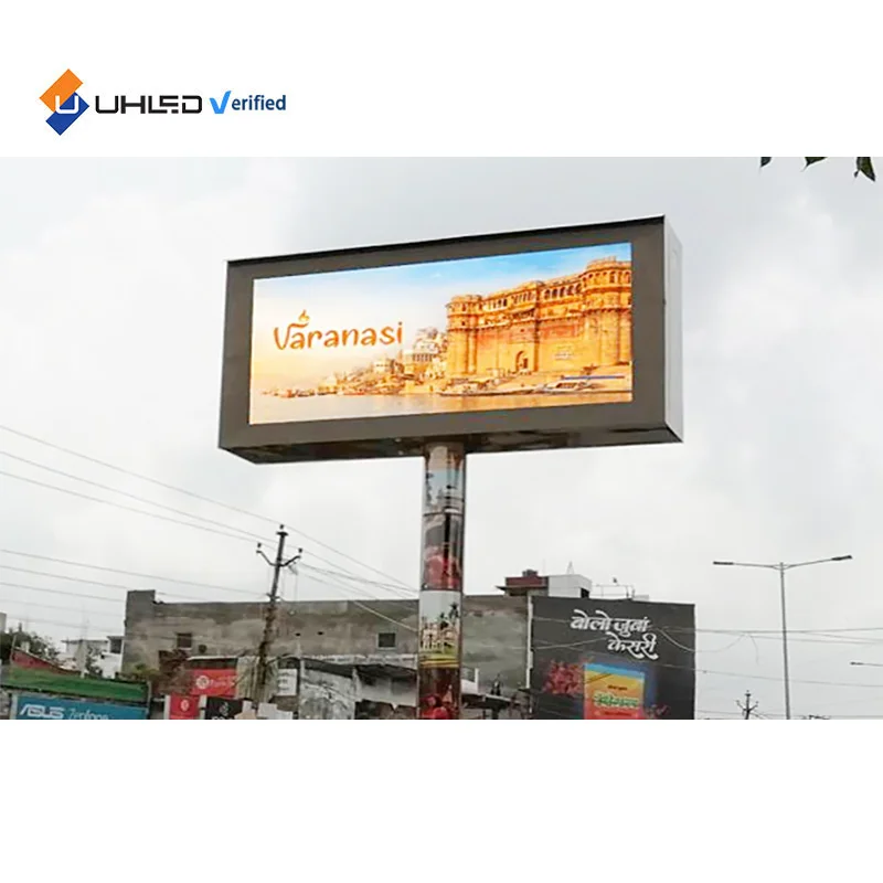 Full HD High Refresh Rate Advertising Billboards Video Wall LED Outdoor Screen Display