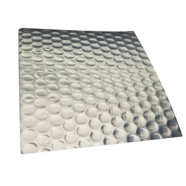 Тепловой щит двухсторонний алюминиевый фольгированный изоляционный лист с воздушными пузырьками для строительных