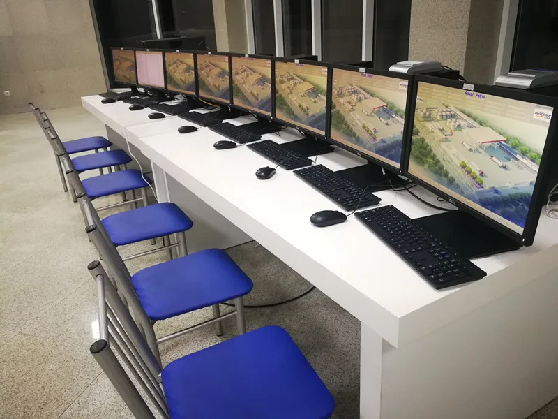 Автоматическая Мобильная система загрузки SCADA с системой SIS программного обеспечения PLC установкой на скользящей опоре контроллер партии для