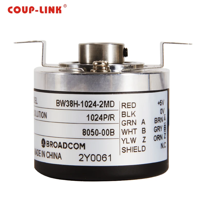 Factory Supply Easy Mount AB Output Signals Shaft Type Encoder Series