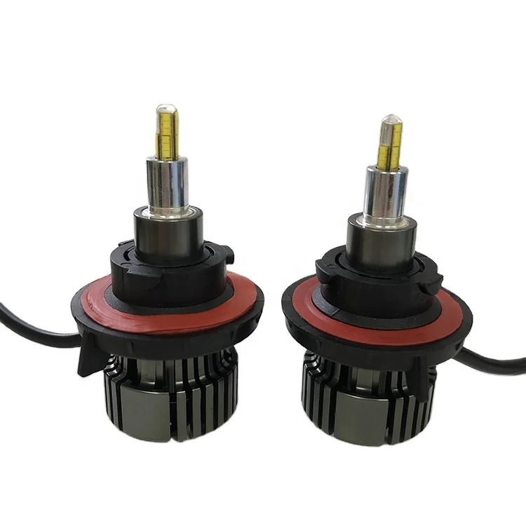 H13 H4 9004 9007 Автомобильная фара 60 Вт 7200 лм 6 боковых чипов CSP 360 градусов автомобильная светодиодная лампа для фар Замена для автомобиля