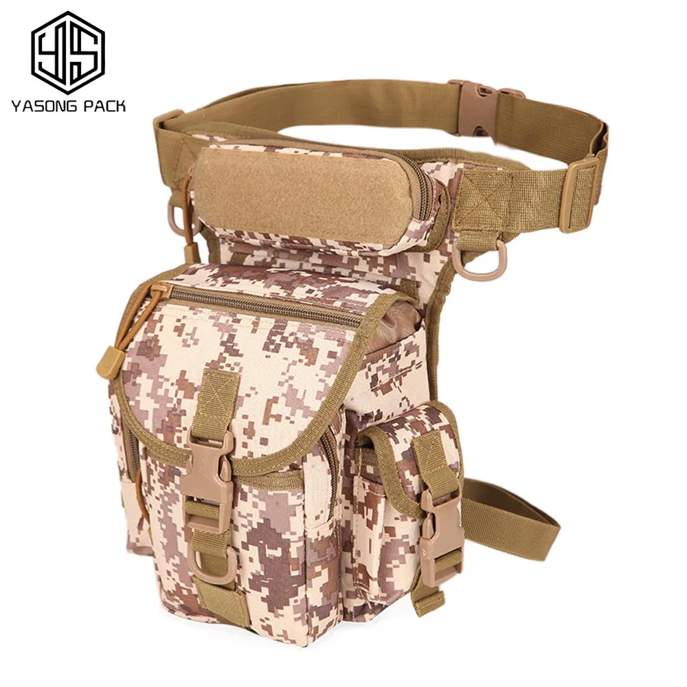Wholesale Factory Outdoor Sport Camouflage Amy Pattern Man Men Outside Tools Belt Bag Waist Bag