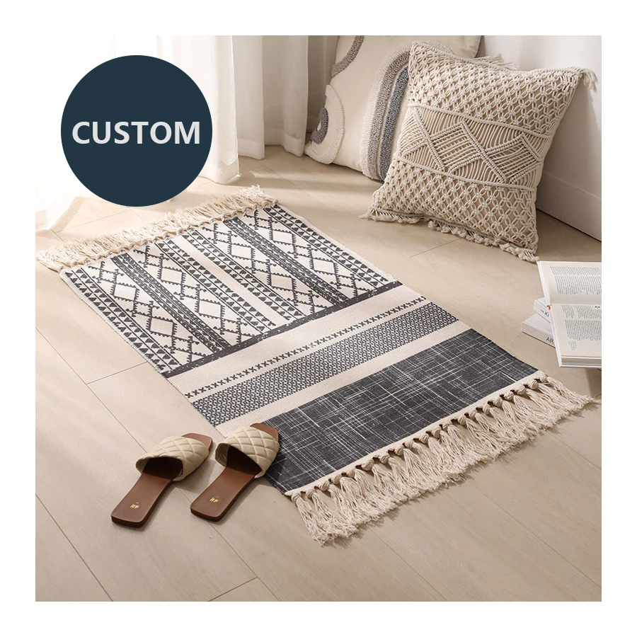 Богемный Мягкий Роскошный Европейский Стеганный чехол для диванной подушки наволочки декоративного дома с кисточками