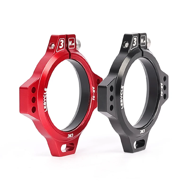 Lebycle MTB Crank Chain ring Adjuster Bottom Bracket Preload Adjuster Kit DUB Crank 28.99 Spindle Adapter Aluminum Alloy