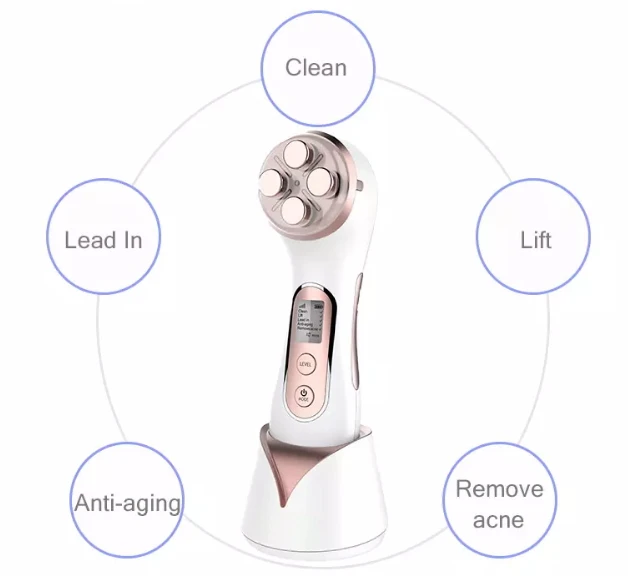 Home Use Multifunction Facial Skin Care Device Vibration Beauty Instrument