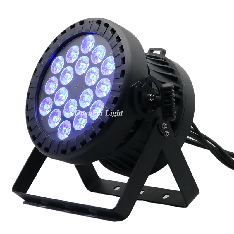 lumiere dj stage party event waterproof led spot wall light wash par light led rgbw 18x12