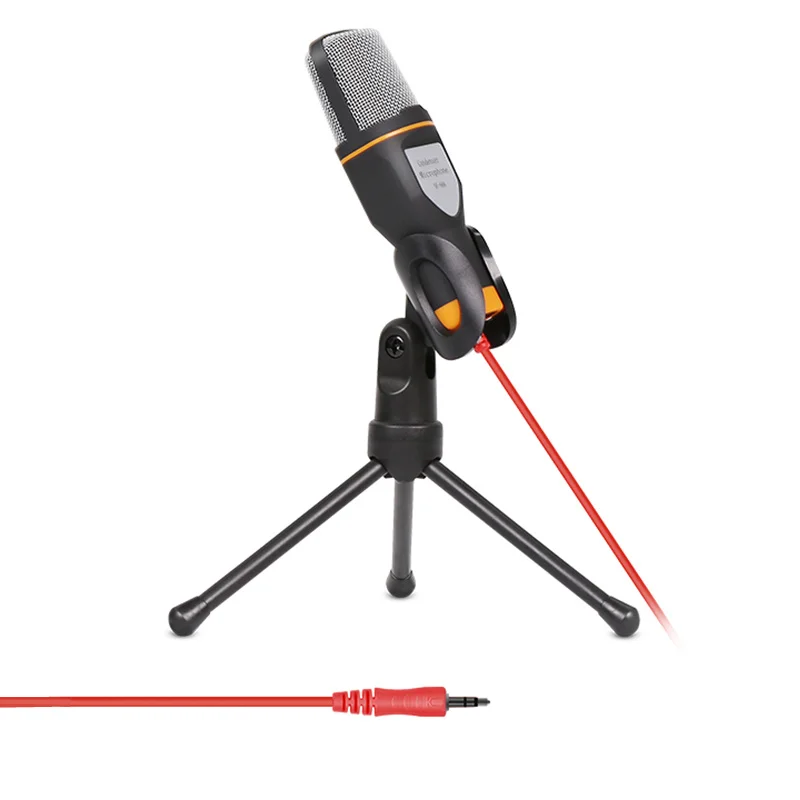 Hot Selling Gaming Studio Microphone For Podium Wired Computer Collar Microphone