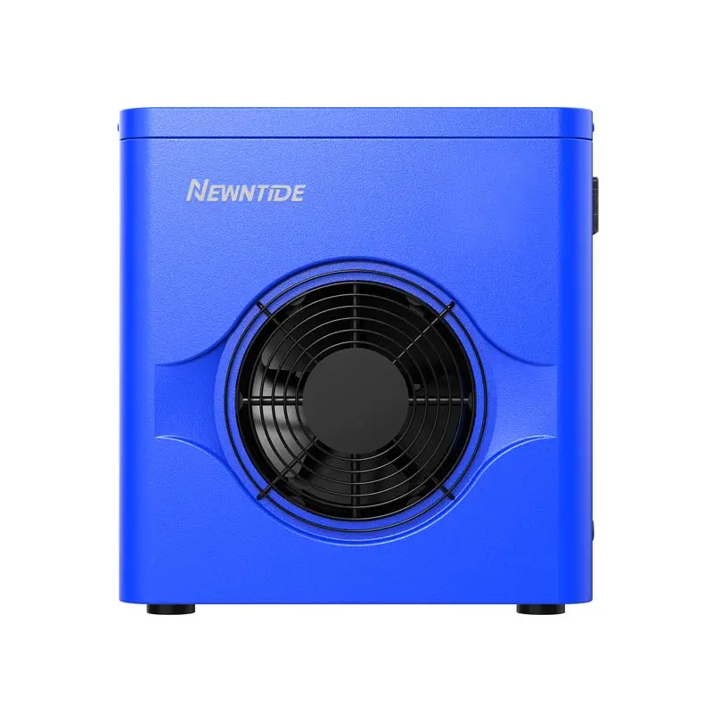 2022 Mini Swimming Pool Heat Pump Air Source Water Heater R32 Refrigerant Blue Black Grey