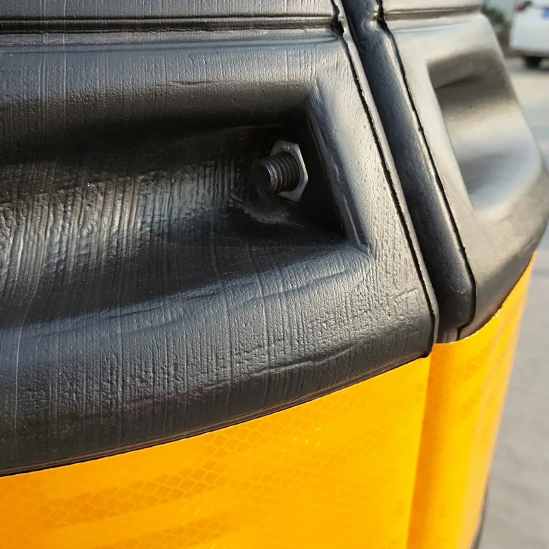 Roadway Safety Anti-collision Barrel Guardrail Rolling Barrier