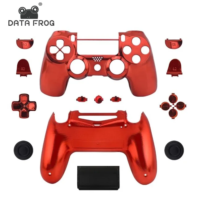 
Replacement Full shell and buttons mod kit For jds 040 DualShock 4 PlayStation 4 PS4 Pro Slim Controller Housing Cover Case 