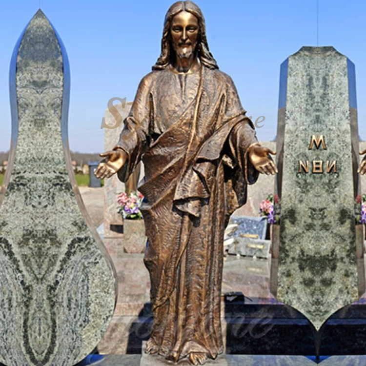 Factory Casting Metal Brass Jesus Sculpture Life Size Bronze Statue For Garden Decoration
