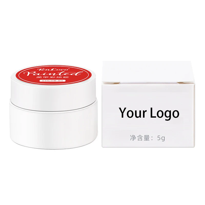 OEM ODM Professional UV Nail Gel Polish Custom Logo Private Label Drawing Painting Nail Art UV Honey Girl Gel Polish