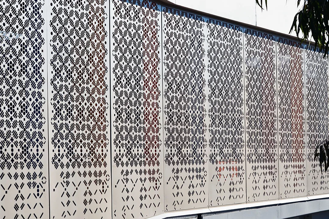 Customized Designs Perforated Aluminum Panel Plates For Facades