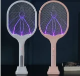 NEW 2 In 1 Electric Fly Mosquito Killer USB Cable Charged Swatter Pest Control Mosquito Bat