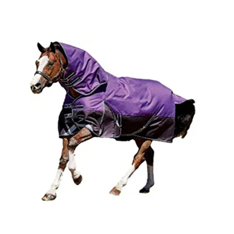 fly sheet polyester horse blanket and rug with adjustable leg strap