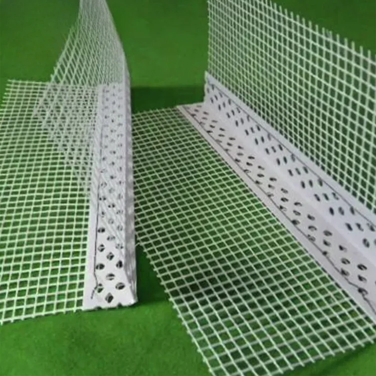 5x5mm Fiber Glass Corner Mesh 10cmx10cm With 2cm Width Corner Bead