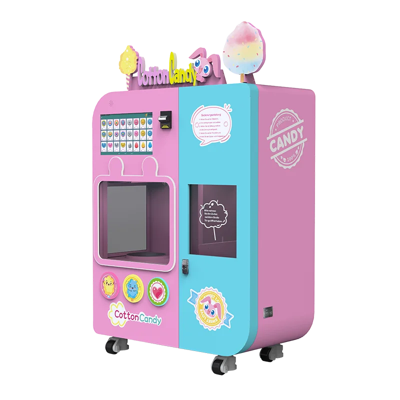 Exclusive Diy Function The Best Selling Automatic Cotton Candy Vending Machine