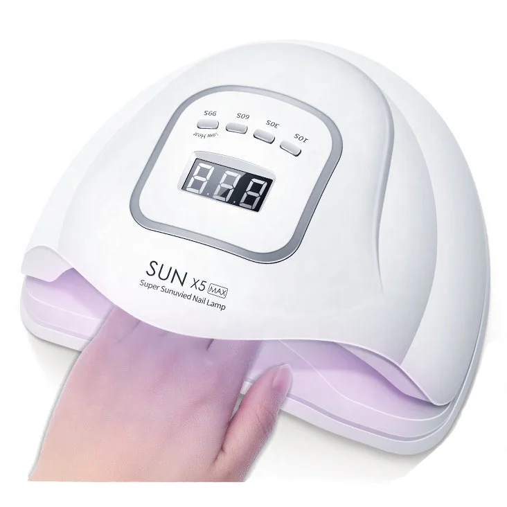BIN powerful uv led nail lamp for salon  45 light beads SUN X5 Max electric gel nail dryer  manicure machine