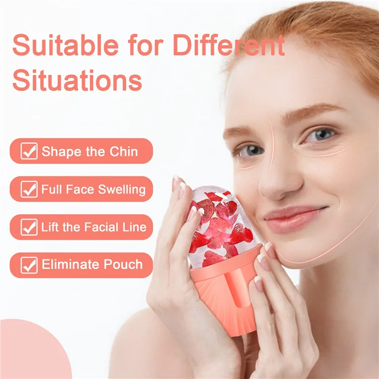 Skin Care Tool Massage Therapy Cube Shrink Pores Ice Facial Cube Facial Beauty Ice Roller for Face and Eye