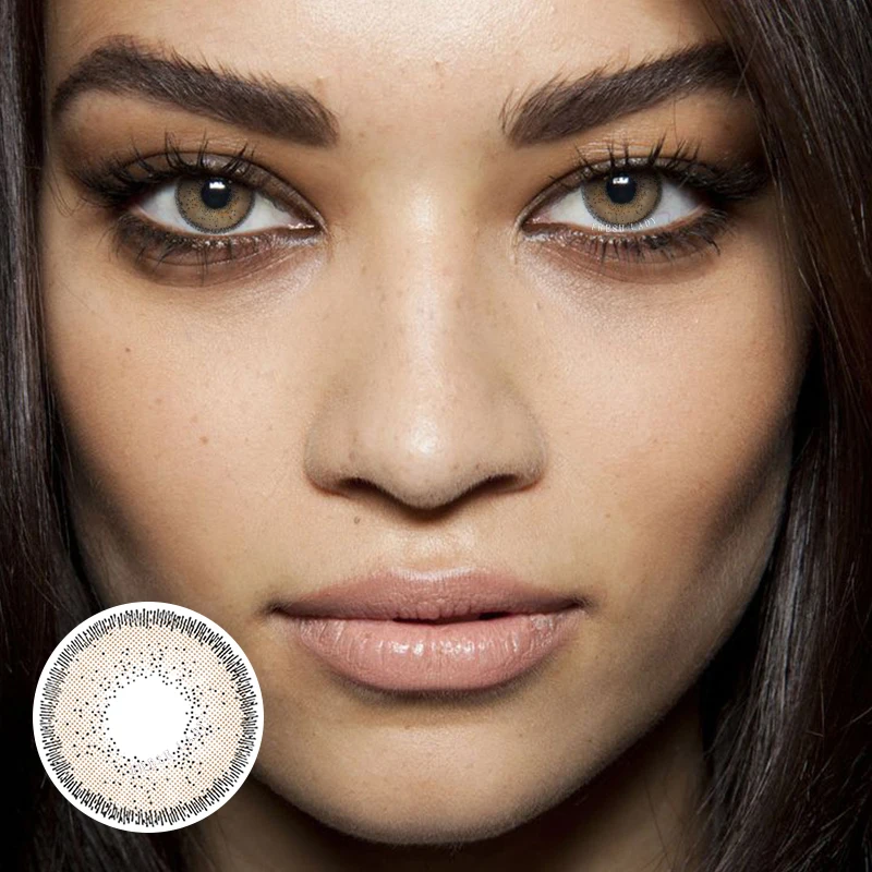 Freshlady Athena natural Mist circle grey color contact lenses