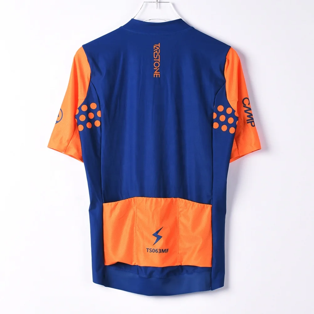 Tarstone  Hot Sale in 2022 OEM Cycling Jersey Short Sleeve Bike Shirts Tops Full Zipper Mountain Bicycle Clothing