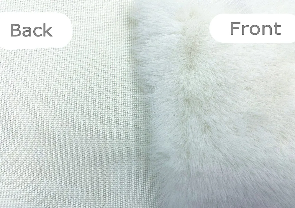 Wholesale 1550GSM 22mm Pile Faux Fur Colorful Thick Faux Fox Mink Fur Fabric For Garment Home Textile
