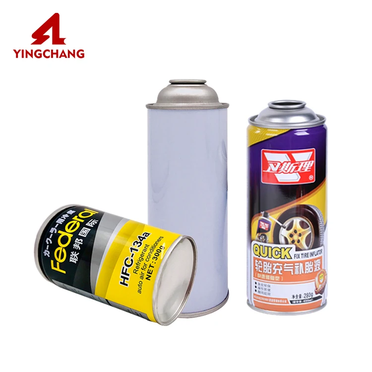 Давление воздуха спрей пустой сжатого воздуха жесть металлическая многоразового олова аэрозольный баллон повторного использования