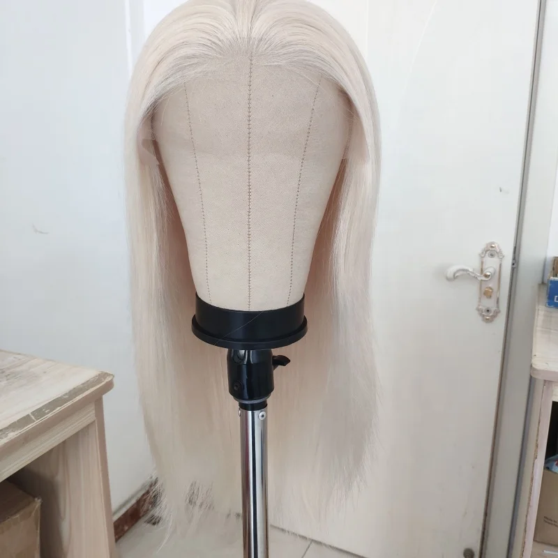 Luxe cap silk base lace front wig luxury virgin european human hair wholesale small cap silk base soft medical wigs in stock