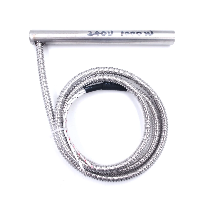 2022 New Custom  6X40MM 42V 160Watt With 18 Inch Teflon Leads L-Shape with House Pipe Cartridge Heater