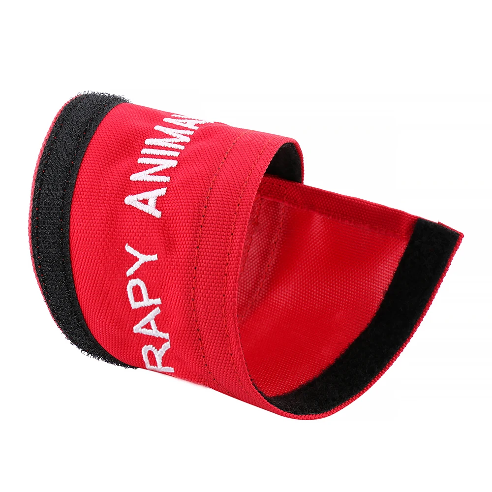 Service Dog Leash Sleeve Velcro Patch Oxford Customized Embroidery Support Dog Emotional Support Animal Patch for Pet Leash