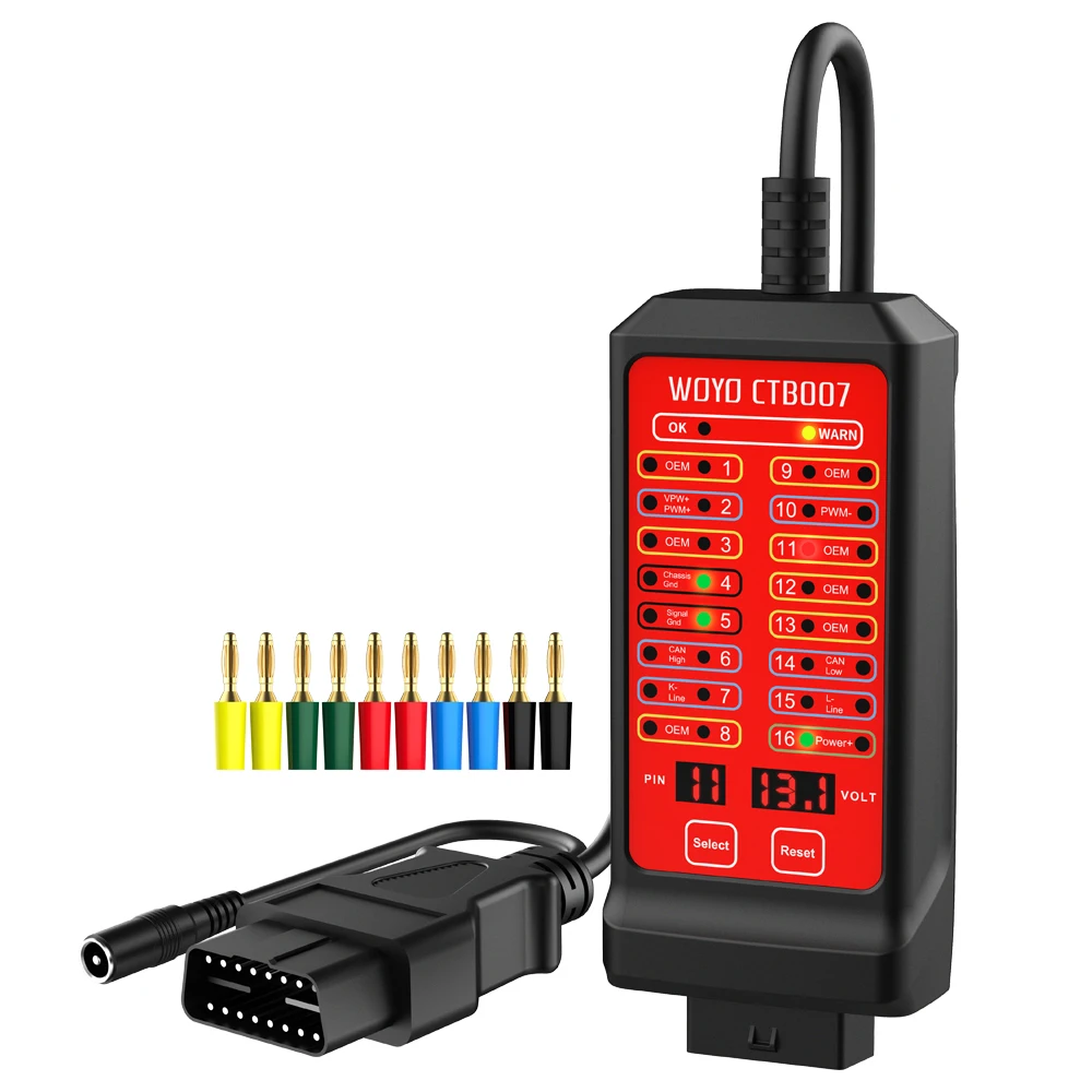 Automotive  OBD2 Scan Tool CAN Breakout Box Vehicle Protocol Detector for Car Truck