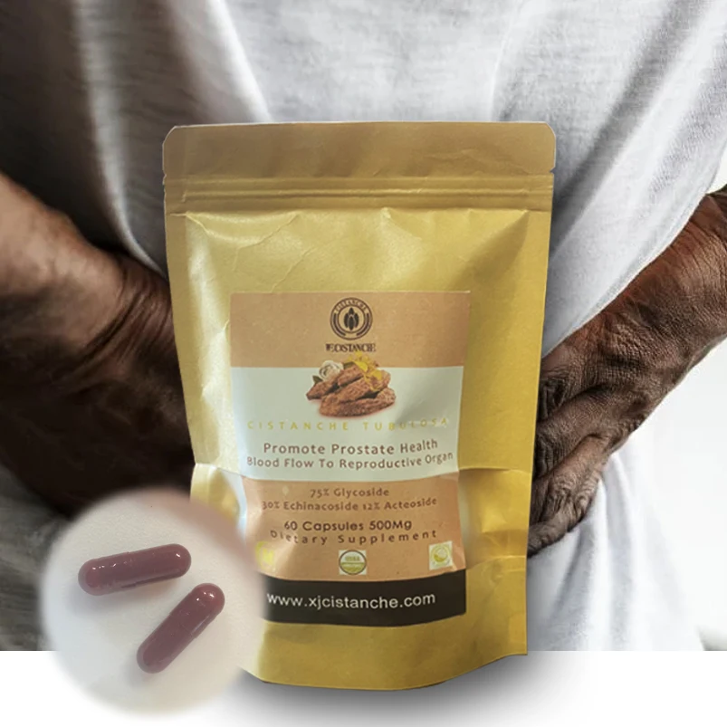 Prostrate Capsule Prostate Health 75% Total Glycosides 30% Echinacoside 12% Acteoside Herbal Cistanche
