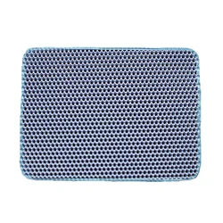 Custom Detachable Hot Selling Litter Washable Premium Pet Wholesale EVA Waterproof Litter Mat Cat Toilet Mat Cat Sand Mat