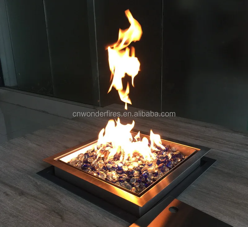 gas firepit pan /system/square/round /rectangle/custom fire burner/ring burner/fireplace