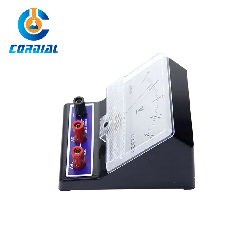 CORDIAL Physical educational electrical circuit experiment equipment analog dc ammeter digital dc voltmeter ammeter