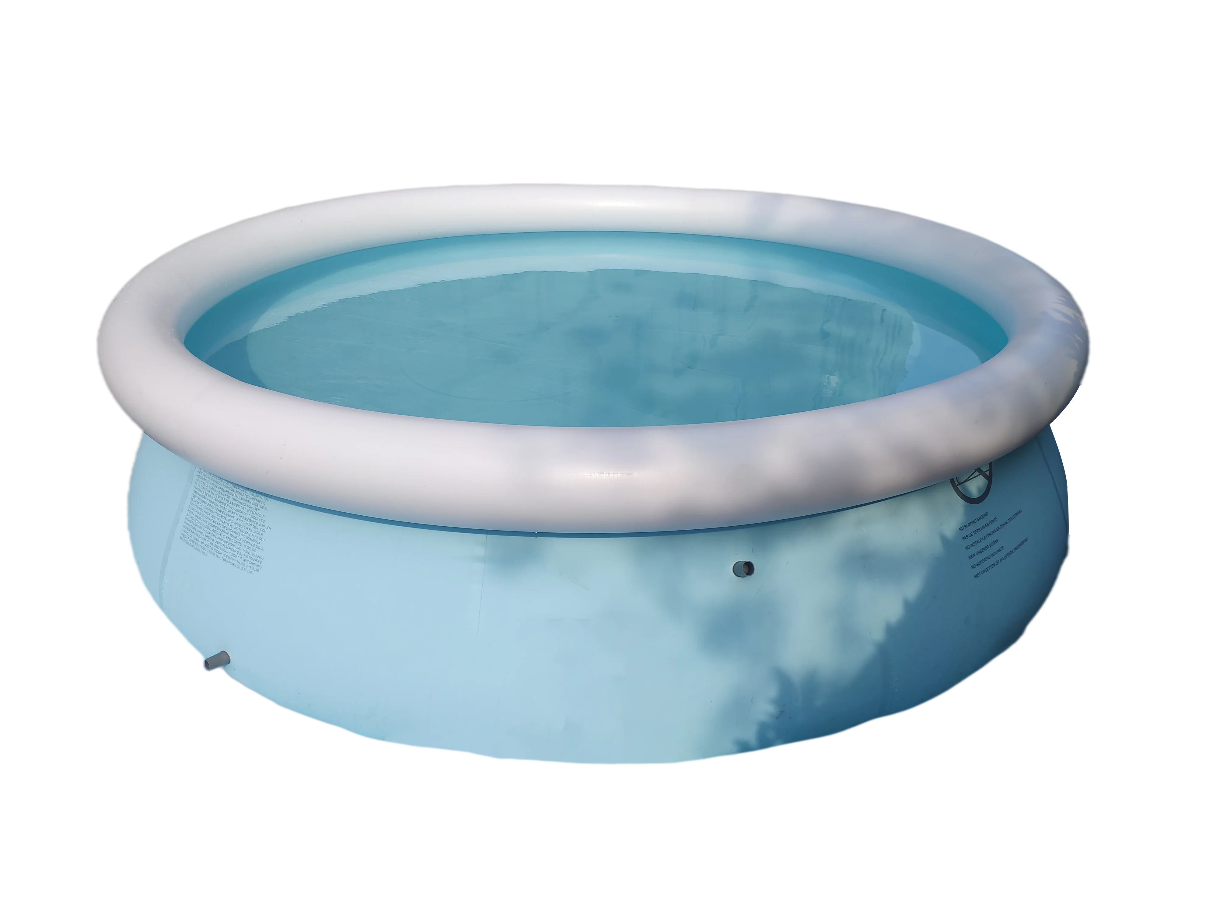 plastic family prefabricated  swimming pool outdoor above ground pool inflatable rectangular metal frame swimming pool