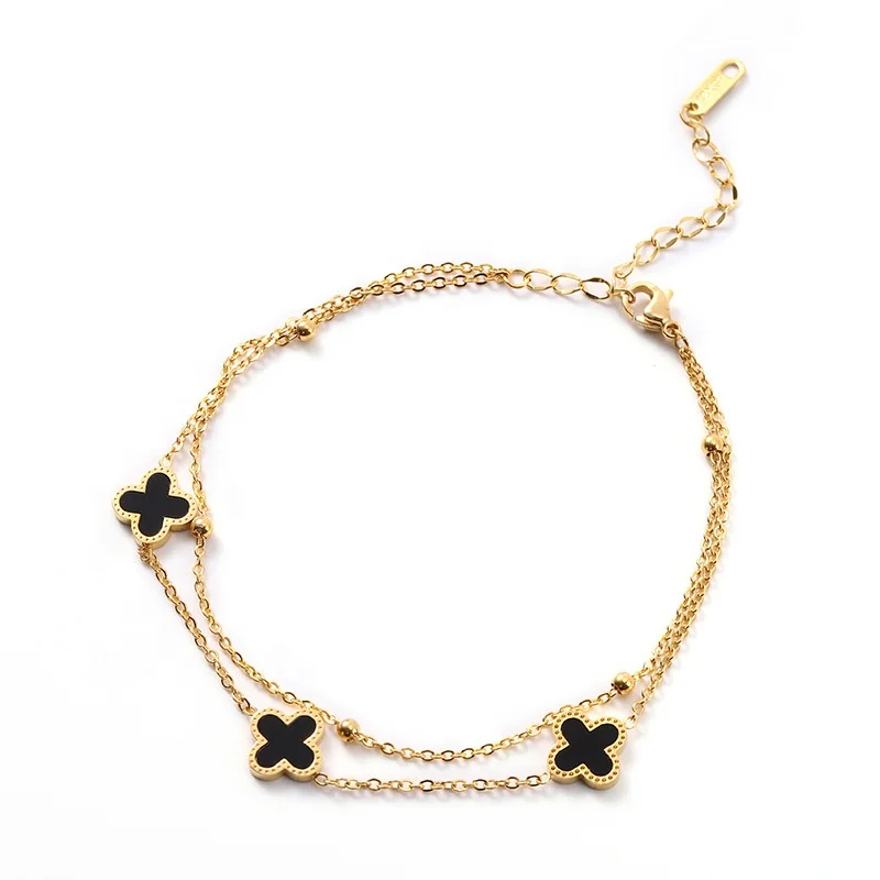 Женская мода ножной браслет дизайн ювелирных изделий из нержавеющей стали позолоченная Цепочка ножной браслет простые сексуальные ювелирные изделия