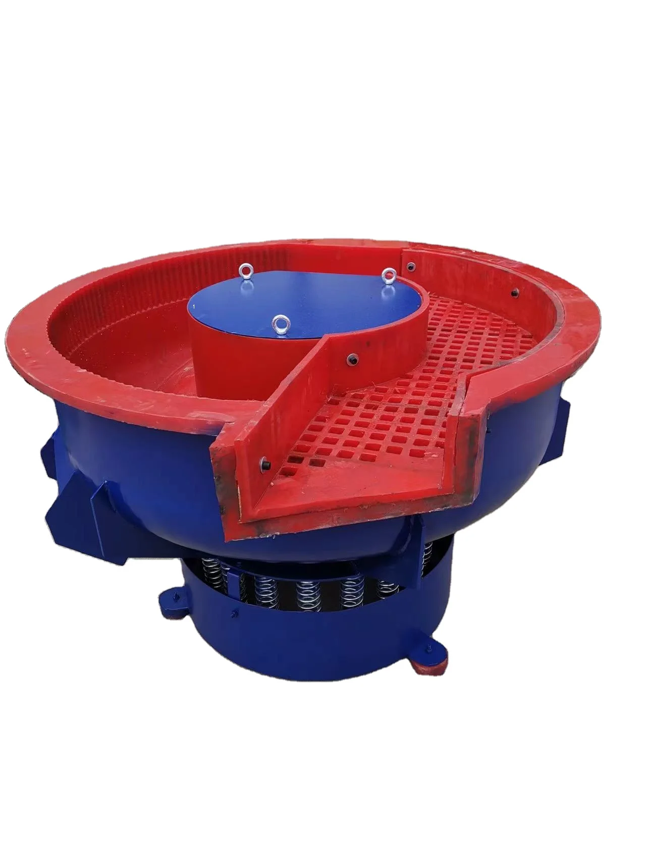 metal alloy rotary tumbler vibratory tumbling machine deburring polishing vibrating polisher finishing vibration machine