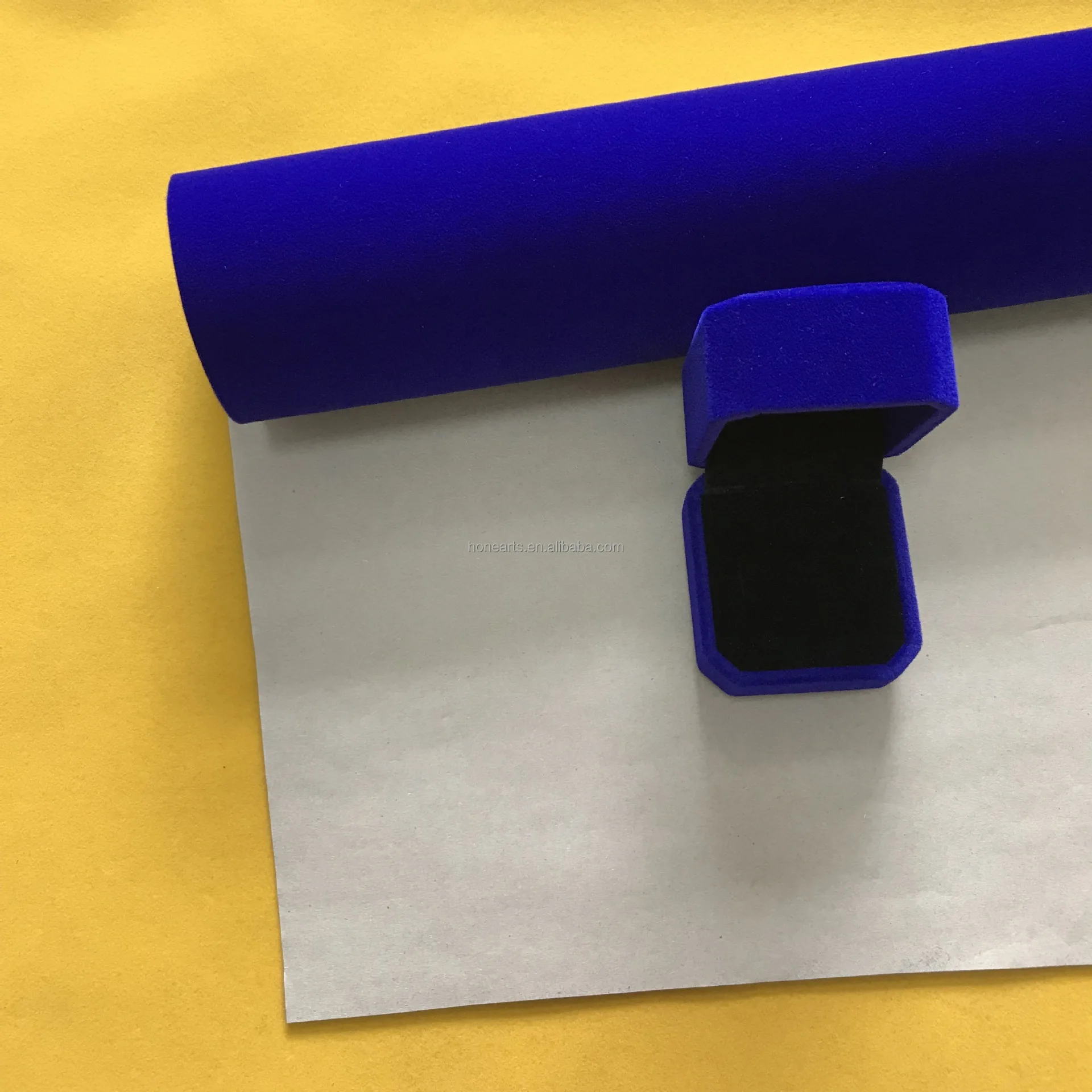 Flocking paper Felt Fabric roll, Soft Velvet for DIY Art & Crafts, Jewelry Box Felt Liner, Felt Wallpaper/ velvet paper