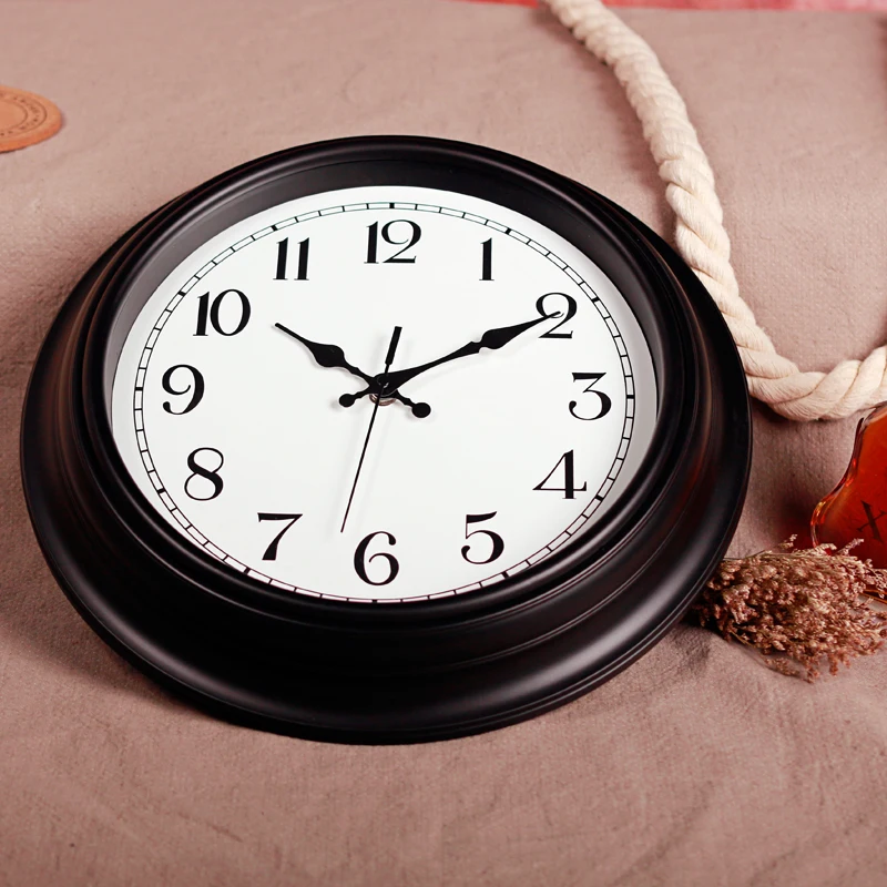 Digital wall clock decorate of home