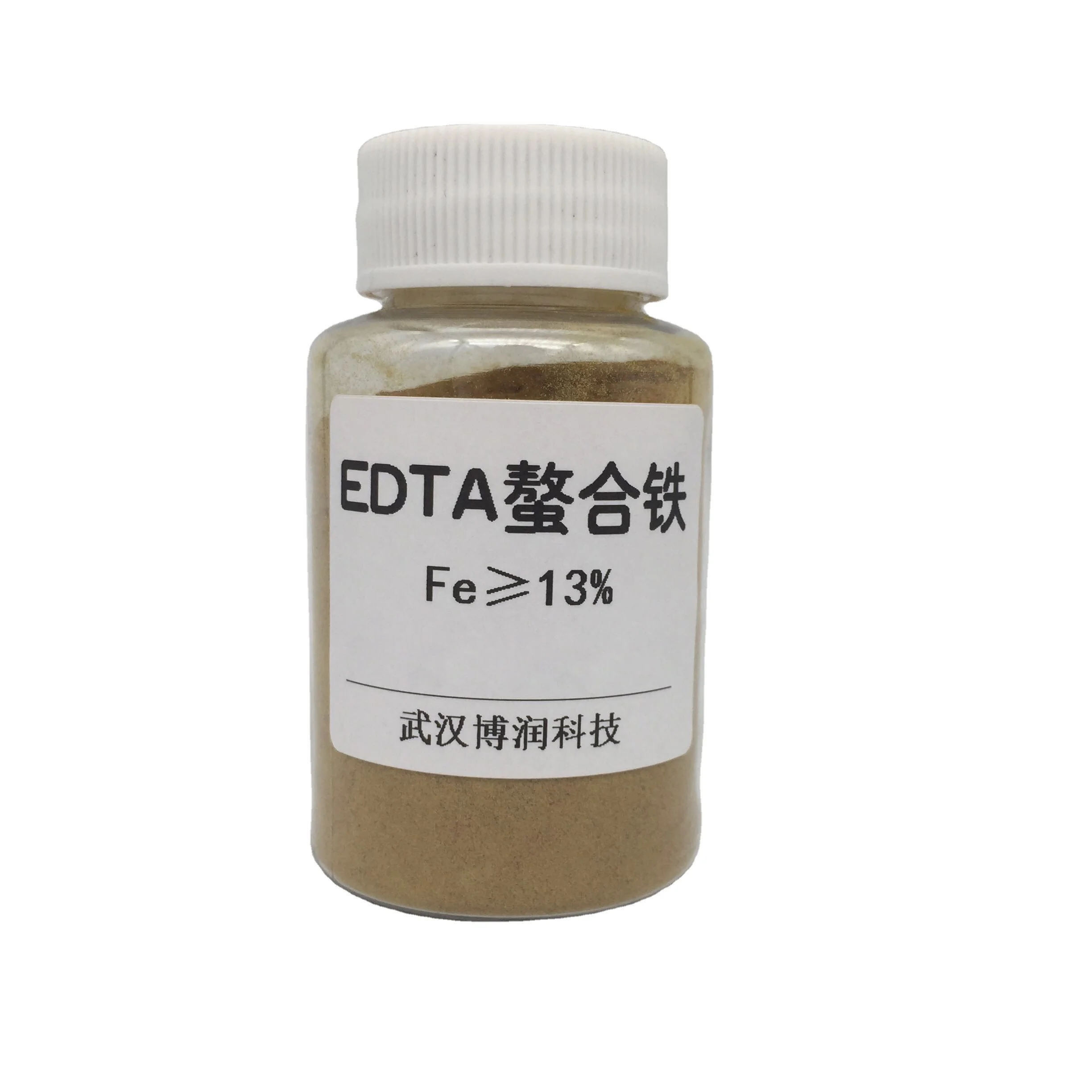 Водорастворимое EDTA Fe 13% порошок хелатированное железное удобрение